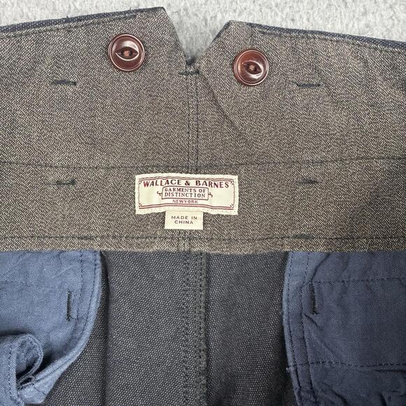 Wallace & Barnes Military Officer Utility Pants Men’s 30x27 Gray Button Fly - Picture 11 of 13